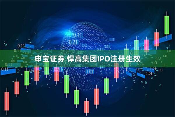 申宝证券 悍高集团IPO注册生效