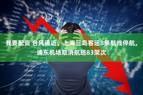 我要配资 台风逼近，上海三岛客运8条航线停航，浦东机场取消航班83架次